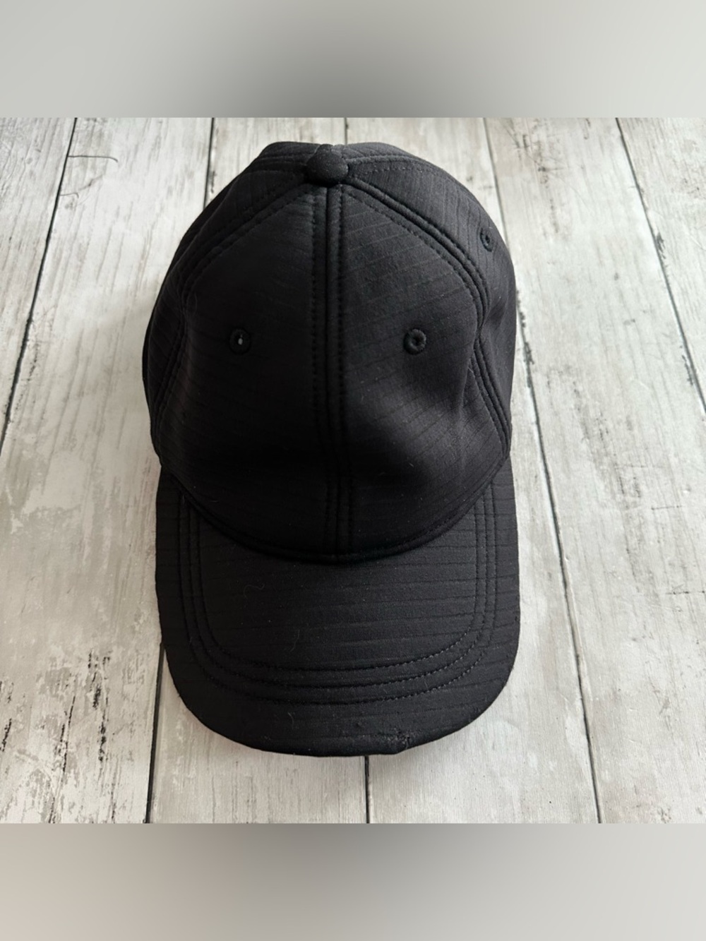 PREOWNED LULULEMON BLACK HAT ATHLETIC WOMENS ADJUSTABLE